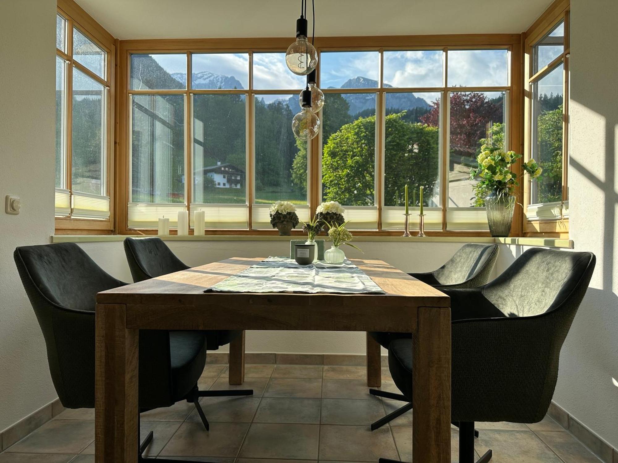Ferienwohnung Marianne Bergpanorama Fuer Paare 60Qm Berchtesgaden Dış mekan fotoğraf