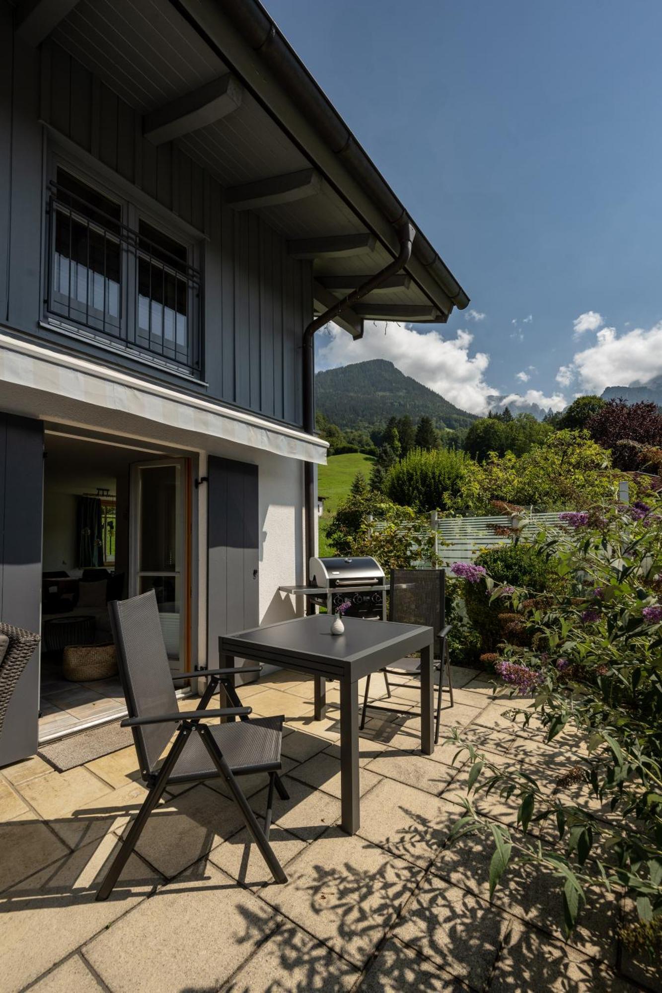 Ferienwohnung Marianne Bergpanorama Fuer Paare 60Qm Berchtesgaden Dış mekan fotoğraf