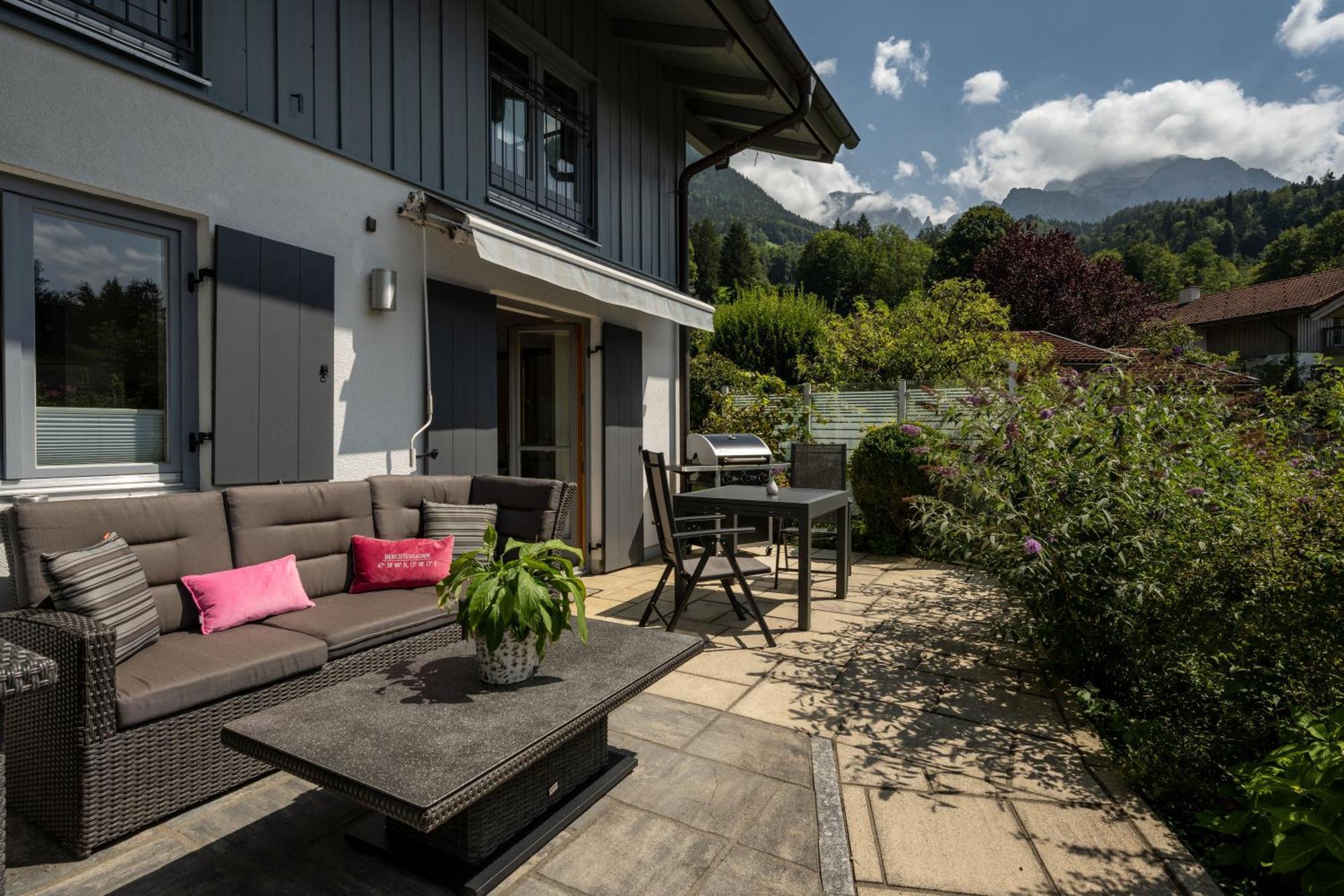 Ferienwohnung Marianne Bergpanorama Fuer Paare 60Qm Berchtesgaden Dış mekan fotoğraf