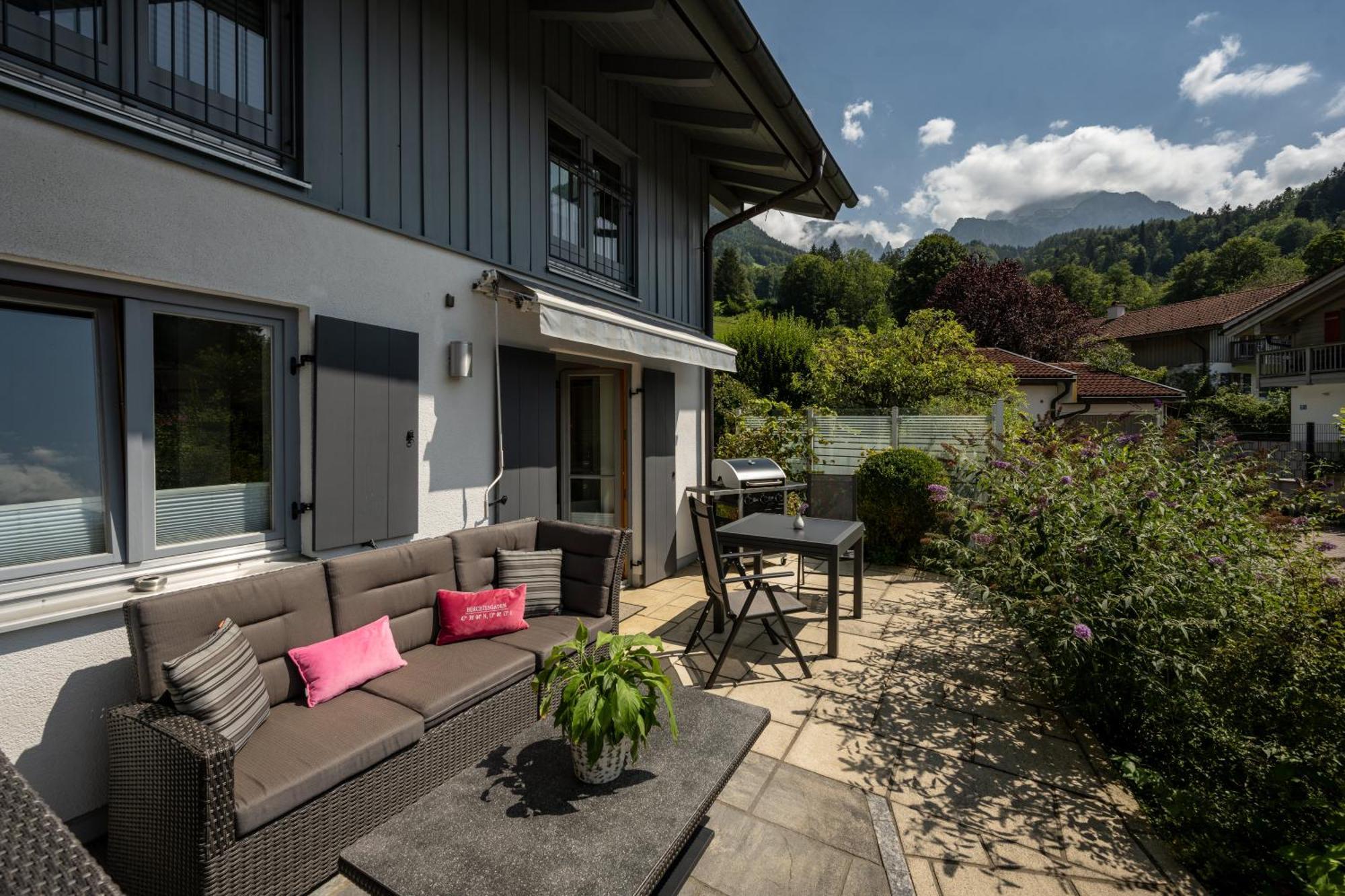 Ferienwohnung Marianne Bergpanorama Fuer Paare 60Qm Berchtesgaden Dış mekan fotoğraf